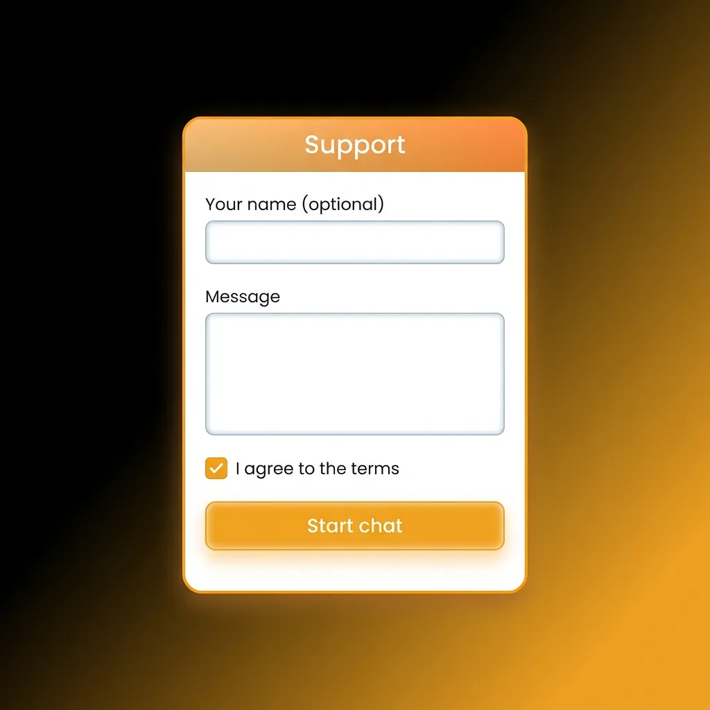 Ricky Casino's 24/7 customer support options for Australian players including live chat, email, and Telegram contact methods