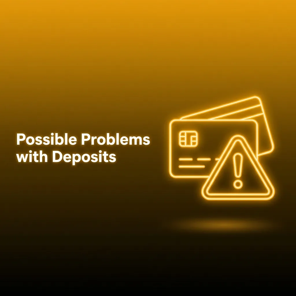 Person troubleshooting casino deposit issues on laptop, reviewing payment verification steps and banking options